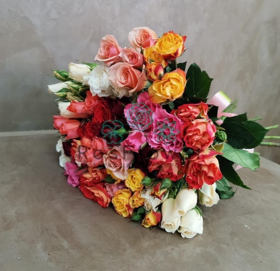 Букет цветов из: Розы в Яя