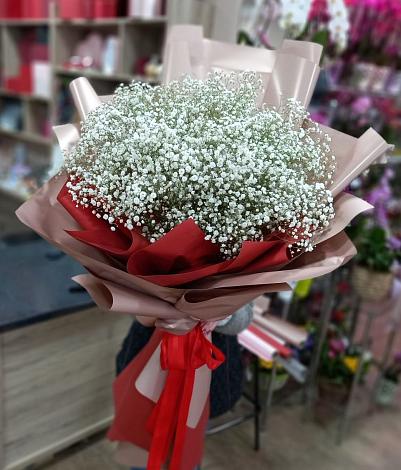Букет цветов из: Гипсофила в Яя