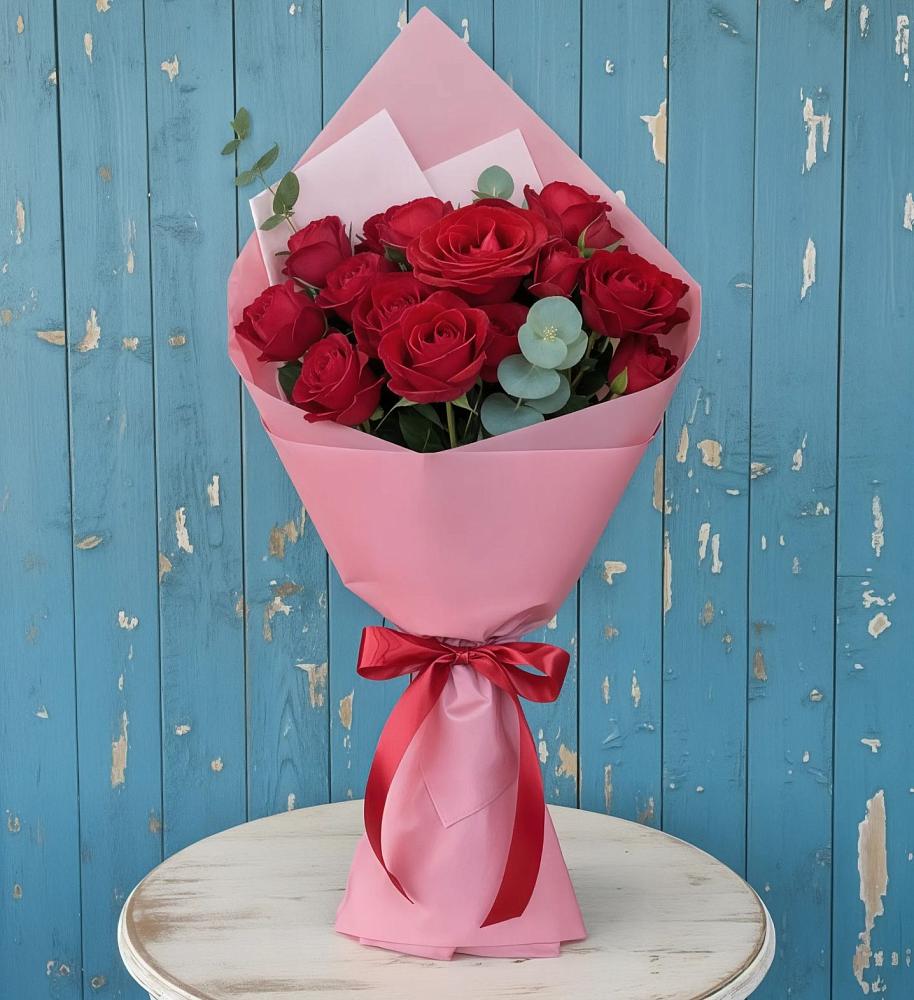 Букет цветов из: Розы в Яя