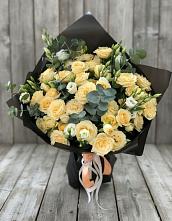 Букет цветов из:  Розы и Лизиантусы #REPLACE_PRED# Яя