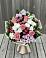 Букет цветов из: Альстромерии, Гвоздики, Розы и Хризантемы в Яя