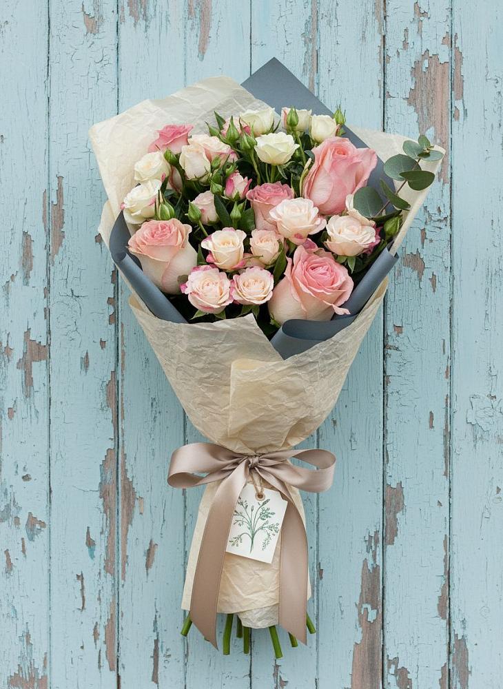 Букет цветов из: Розы в Яя