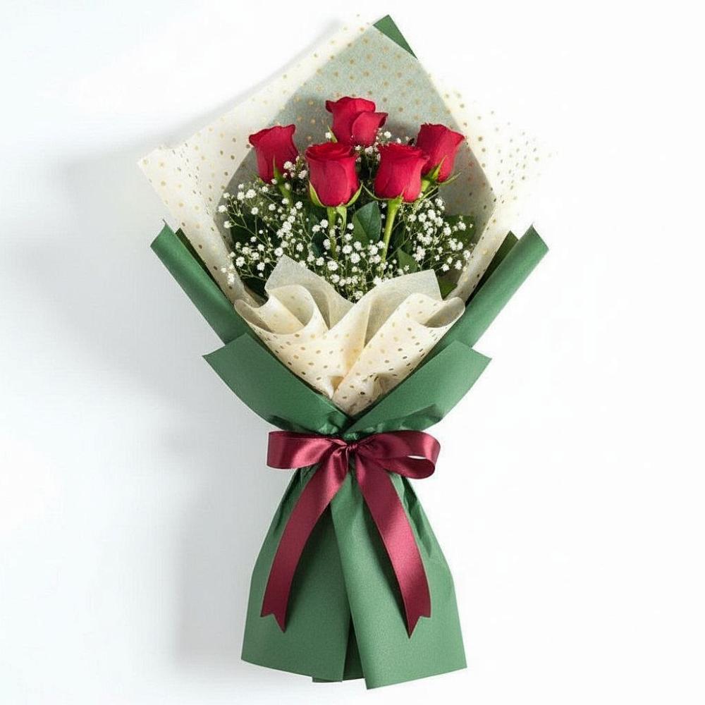 Букет цветов из: Розы в Яя