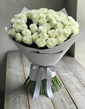 Букет 35 Белых роз в Яя