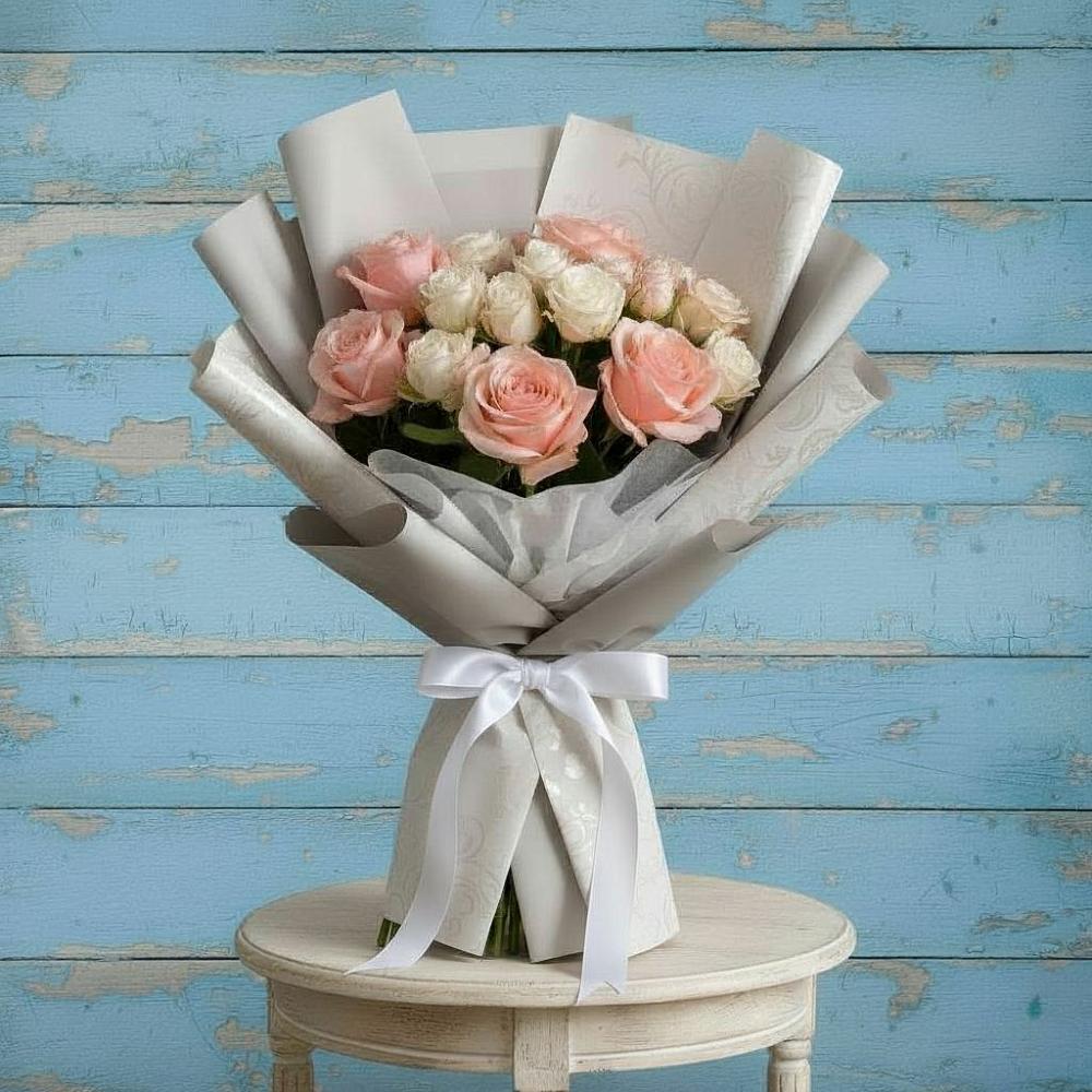 Букет цветов из: Розы в Яя