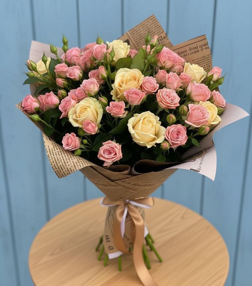 Букет цветов из: Розы в Яя