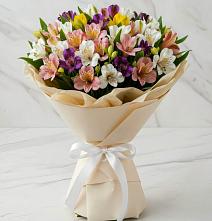 Букет цветов из:  Альстромерии в Яя