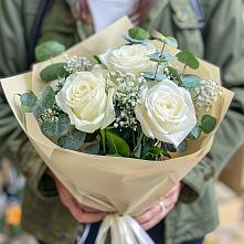 Букет цветов из:  Розы в Яя