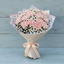 Букет цветов из:  Гвоздики в Яя