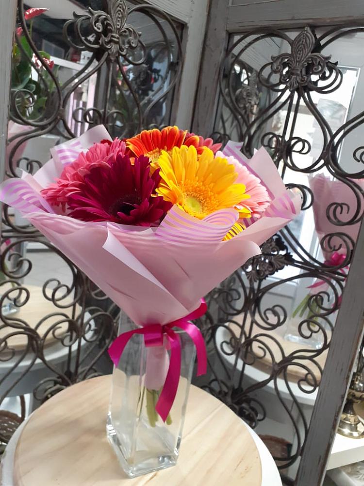 Букет цветов из: Герберы в Яя