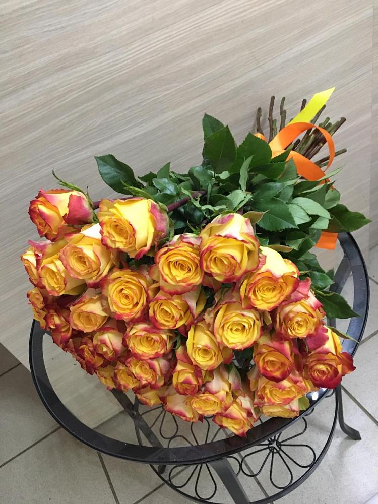 Букет Желтые розы в Яя