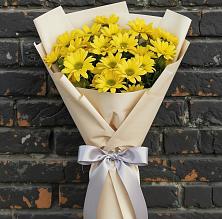 Букет цветов из:  Хризантемы в Яя