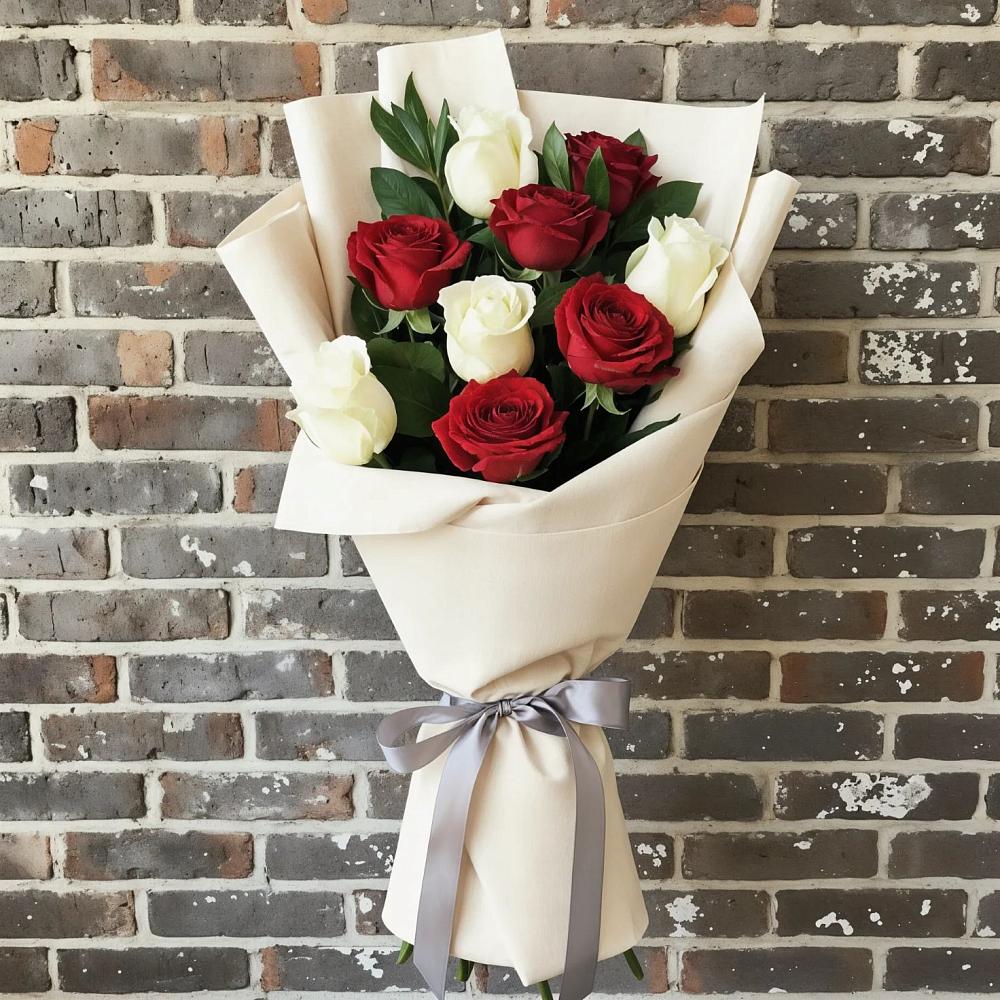 Букет цветов из: Розы в Яя