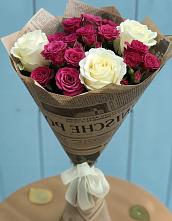 Букет цветов из:  Розы в Яя