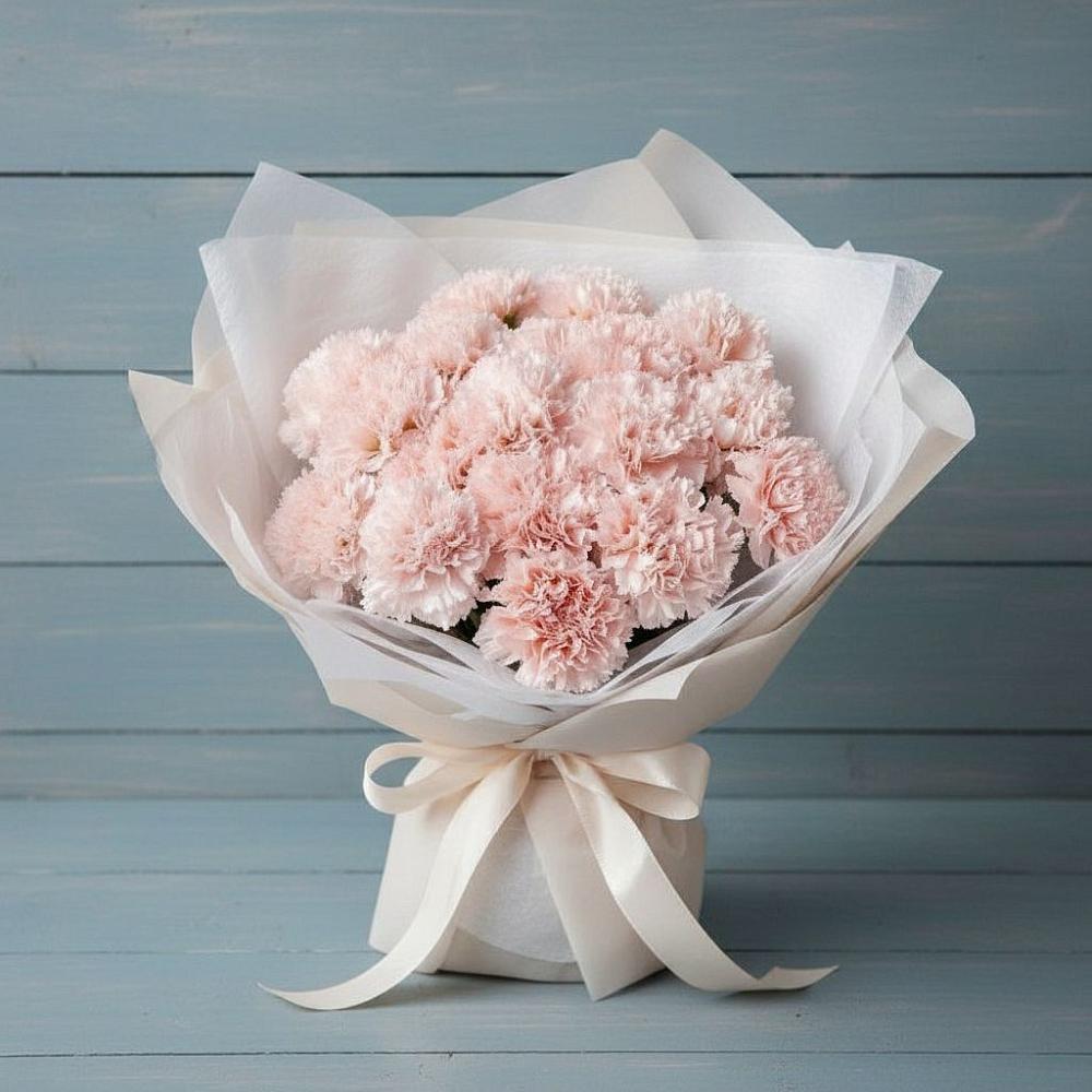 Букет цветов из: Гвоздики в Яя