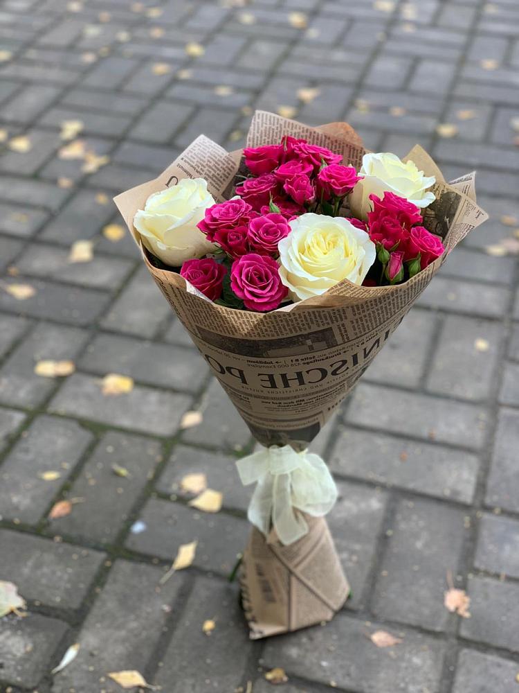 Букет цветов из: Розы в Яя