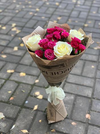 Букет цветов из: Розы в Яя