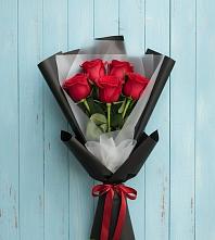 Букет цветов из:  Розы в Яя