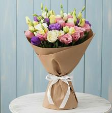 Букет цветов из:  Лизиантусы в Яя